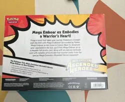 Pokemon TCG Ascended Heroes Mega Emboar Ex Box - Brand New & Sealed ✅ - Image 2