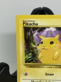 Vintage Pokemon TCG Base Set Pikachu 58/102 1999 WOTC LP Great Condition - Image 2