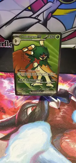 Decidueye ex 100/88 Double Rare Full Art Pokemon Perfect Order ME03 Mint/NM - Image 1