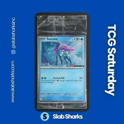 2025 POKEMON PHANTASMAL FLAMES EB GAMES STAMPED PROMO #026/094 SUICUNE - Image 1