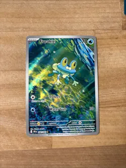 Pokemon TCG - Froakie CRI EN 088/086 Chaos Rising Illustration Rare IN HAND - Image 1