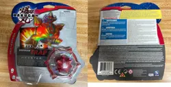 Bakugan Trap Pyrus HexStar with Card SEGA TOYS BTR-10 New Vestroia Battle Brawle - Image 1