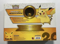(403271) Pokemon 2016 Pikachu EX Red & Blue Collection Box - Factory Sealed Box - Image 2
