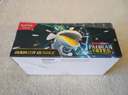 Factory Sealed Pokemon Paldean Fates Booster Bundle Display Box W/ Acrylic Case - Image 4