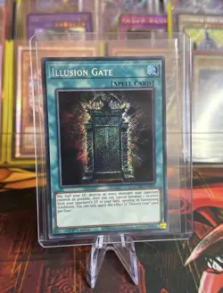 1st Edition Secret Rare Illusion Gate - Image 2