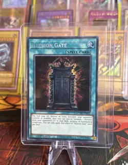 1st Edition Secret Rare Illusion Gate - Image 3