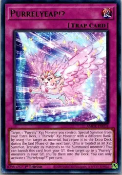 Purrelyeap!U AMDE-EN024 Rare 1st Edition Near Mint Yu-Gi-Oh! TCG Card - Image 1