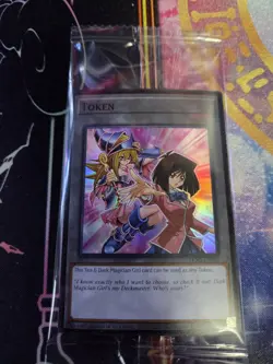 Yu-Gi-Oh! TCG Dark Magician Girl & Tea Gardner Token TKN5-EN022 SEALED NEW PROMO - Image 1