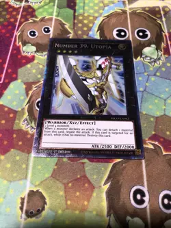 Number 39: Utopia (CR) - KICO-EN042 - NM - Collector's Rare - 1st ed - Yugioh - Image 1