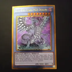 Yu-Gi-Oh! Blue-Eyes Chaos MAX Dragon Movie Pack Gold Edition MVP1-ENG04 NM - Image 1