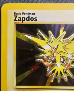 Zapdos Holo - Base Set 2 20/130 - Vintage Pokemon Card 2000 - LP/MP - Image 2