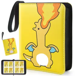 Premium Trading Card Binder 400 Pockets Card Holder with 50 Removable Sleeves... - Image 1