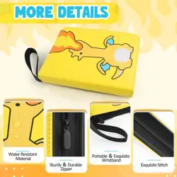 Premium Trading Card Binder 400 Pockets Card Holder with 50 Removable Sleeves... - Image 3