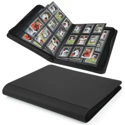 Top loader Binder-9 Pockets Pages Sleeves | Toploader Binder | Holds 288 Card... - Image 1