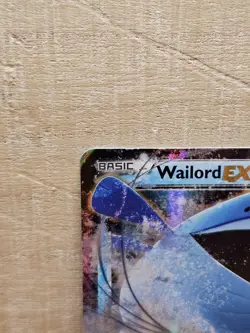 Wailord EX 38/160 Primal Clash Holo Rare Pokemon Card TCG - Image 3