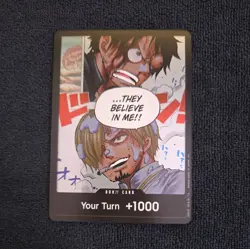 DON!! Card Luffy & Sanji OP-11 A Fist of Divine Speed One Piece English NM - Image 1