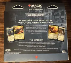 MTG:Universes Beyond Warhammer 40k Forces Of The Imperium Commander Deck Sealed - Image 2