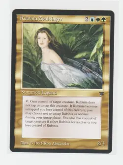 Magic the Gathering ~ MTG ~ 1x Rubinia Soulsinger ~ LEGENDS ~ M/NM - Image 1