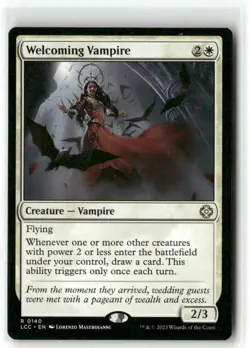 Welcoming Vampire Commander: Lost Caverns Of Ixalan MTG NM Magic - Image 1