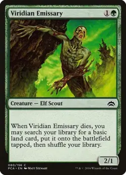 Viridian Emissary - Medium Play MTG Planechase Anthology - Image 1