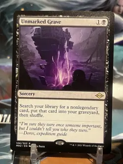 MTG| Unmarked Grave [MH2] NF - Image 1