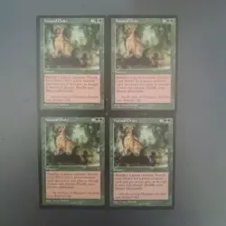 MTG Natural Order VIS x4 English Played Condition Green Vintage Cards JAPAN - Image 1
