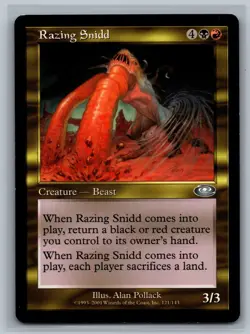Magic The Gathering Planeshift Razing Snidd #121/143 MTG TCG CCG - Image 1