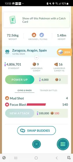 Pokemon Go Legendary Shiny Landorus - Image 2