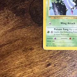 BROCK'S ZUBAT 74/132 GYM HEROES SET POKEMON UNLIMITED TCG Card - Image 2