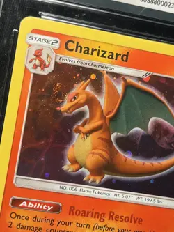 Pokemon Card Charizard SM226 Black Star Promo 2019 Graded CGC 6.5 w/ SWIRL - Image 3