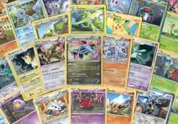 Pokemon Assorted Lot of 50 Single Cards [Any Series] Great for Kids! - Image 2