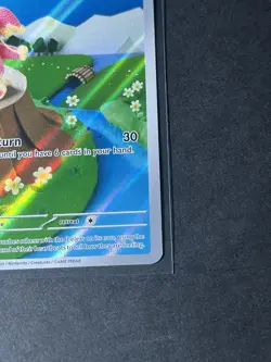 Pokemon TCG Audino 151/086 SV Black Bolt Illustration Rare Card - Image 5