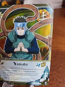 Yamato PR 046 Promo Card Naruto CCG Foil NM 2009 Shonen Jump - Image 3