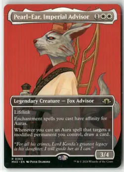 Pearl-Ear, Imperial Advisor (Borderless) R Modern Horizons 3 363 NM - Image 1
