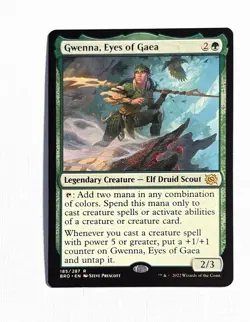 Gwenna, Eyes of Gaea ~ MTG Brothers' War ~ 185/287 - Image 1