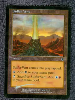 INVASION SULFUR VENT FOIL Magic the Gathering Unplayed Near Mint - Image 1