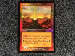 INVASION SULFUR VENT FOIL Magic the Gathering Unplayed Near Mint - Image 3