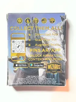 MTG Ajani Pinfinity AR Collectable Pin Magic The Gathering - Image 2