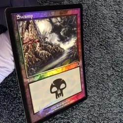 INVASION SWAMP (342) FOIL Magic the Gathering Unplayed Near Mint - Image 5