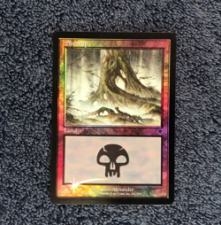 INVASION SWAMP (341) FOIL Magic the Gathering Unplayed Near Mint - Image 3