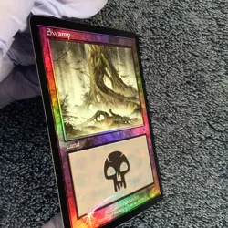 INVASION SWAMP (341) FOIL Magic the Gathering Unplayed Near Mint - Image 5
