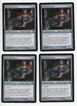 Skill Borrower x4 Shards of Alara Playset MTG Magic the Gathering Ships Free - Image 1