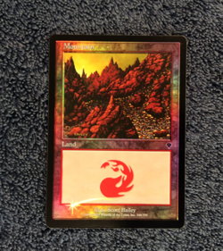 INVASION MOUNTAIN (346) FOIL Magic the Gathering Unplayed Near Mint - Image 3