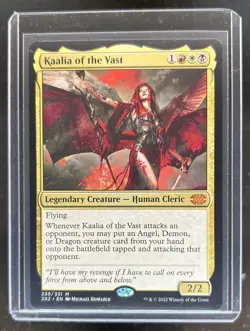 2011 Magic MTG Commander Kaalia of Vast #206 - Image 1