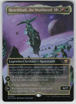 Hearthhull, the Worldseed (Borderless) Foil M Commander: Edge of Eternities 1 NM - Image 1