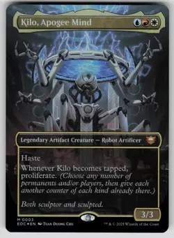 Kilo, Apogee Mind (Borderless) Foil M Commander: Edge of Eternities 3 NM - Image 1