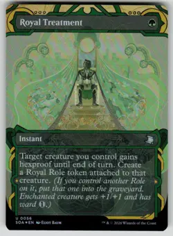 Royal Treatment Foil Uncommon Secrets of Strixhaven: Mystical Archive 56 MTG NM - Image 1