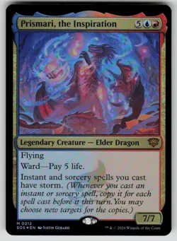 Prismari, the Inspiration Foil Mythic Secrets of Strixhaven 212 MTG NM 2026 - Image 1