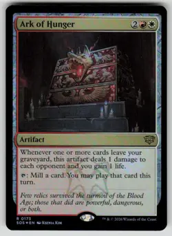 Ark of Hunger Foil Rare Secrets of Strixhaven 173 MTG Near Mint 2026 - Image 1