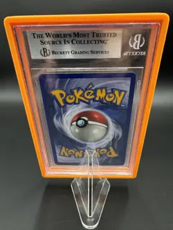 1999 Pokemon Base Set Unlimited #4 Charizard Holo BGS 8 NM - Image 2